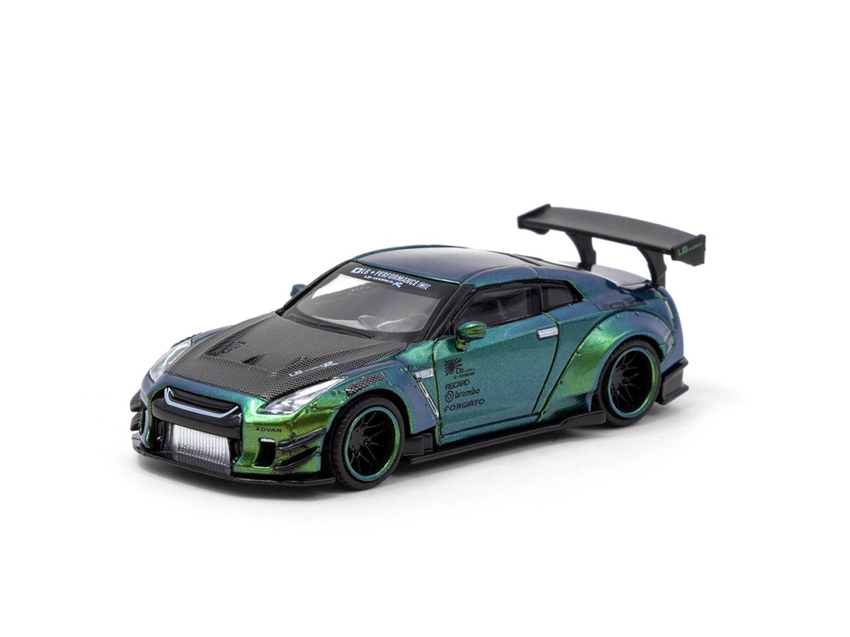 2020 LB★WORKS Nissan GT-R (R35) Type 2, Rear Wing ver 3 Green: Image 3
