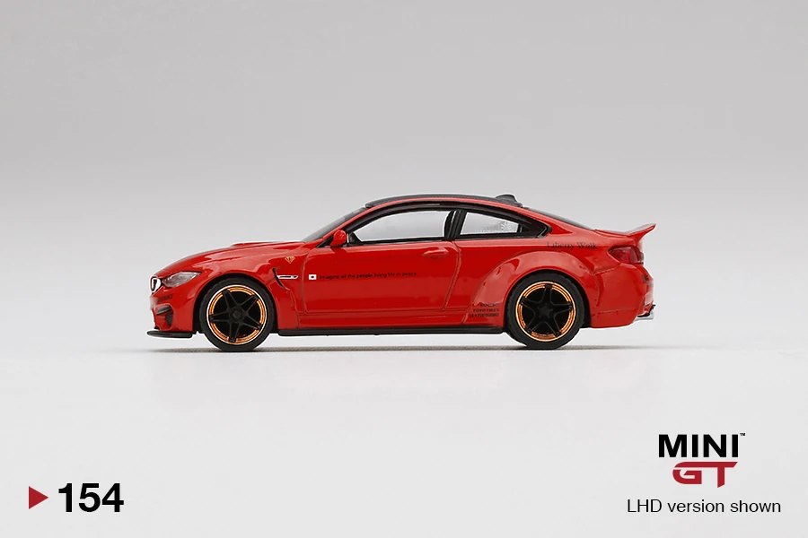2020 LB★WORKS BMW M4 Red w/ Copper Wheel Red: Image 2