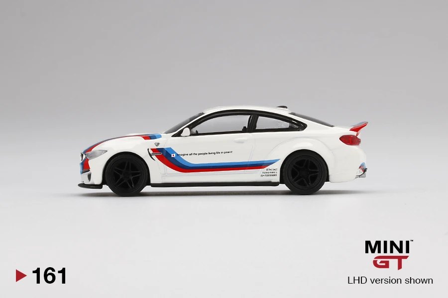 2020 LB★WORKS BMW M4 White W/ M Stripe White: Image 2