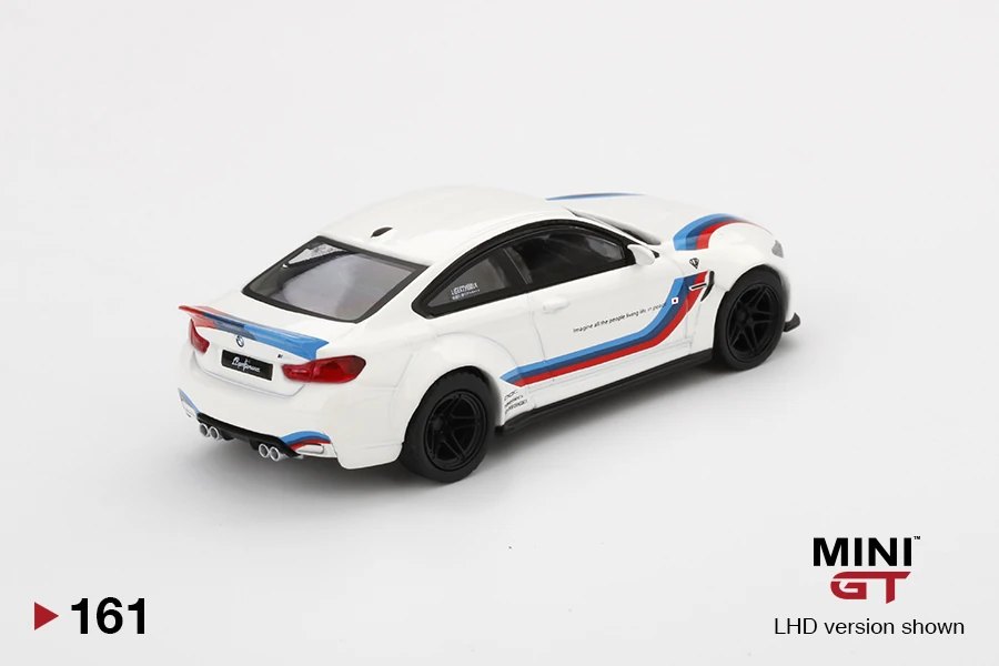 2020 LB★WORKS BMW M4 White W/ M Stripe White: Image 4