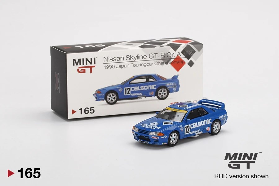 Hot Wheels Nissan Skyline GT-R (R32) Gr. A #12 Calsonic 1990 Japan Touringcar Championship