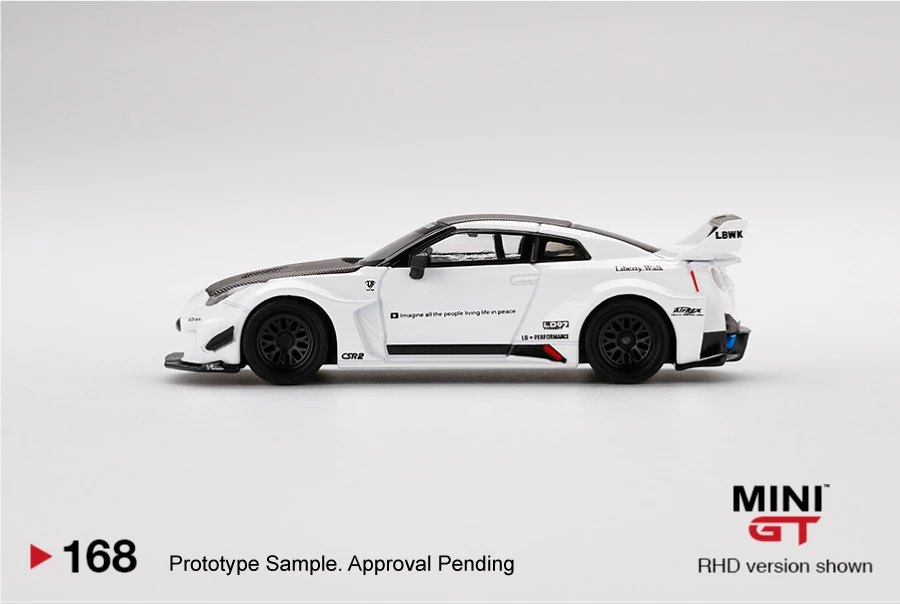 2020 LB-Silhouette WORKS GT NISSAN 35GT-RR Ver.1 White White: Image 2