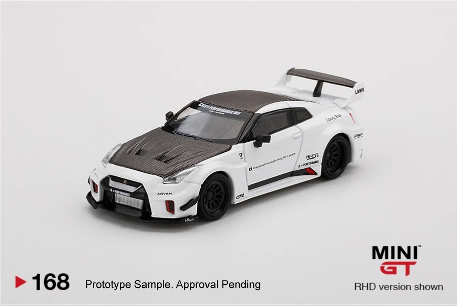 2020 LB-Silhouette WORKS GT NISSAN 35GT-RR Ver.1 White White: Image 3
