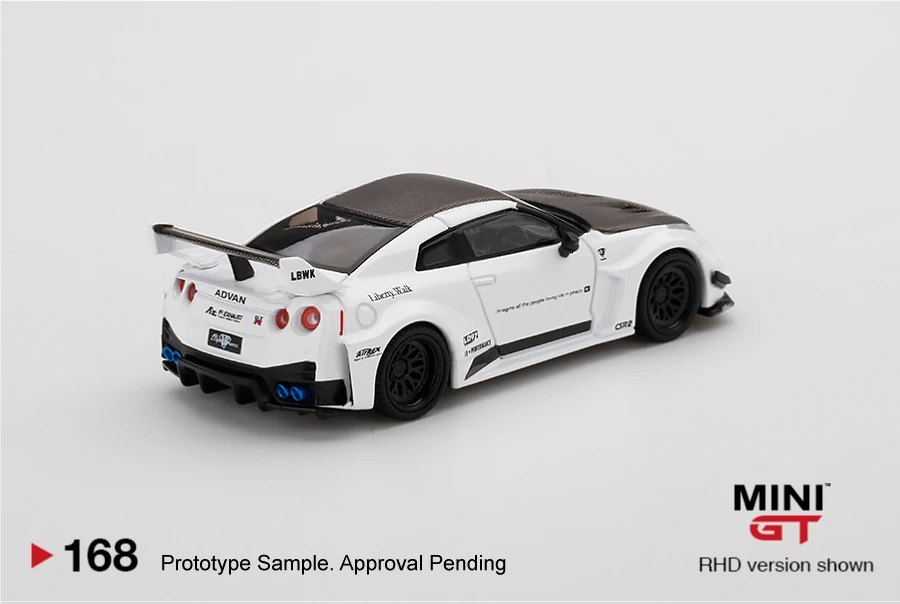 2020 LB-Silhouette WORKS GT NISSAN 35GT-RR Ver.1 White White: Image 4