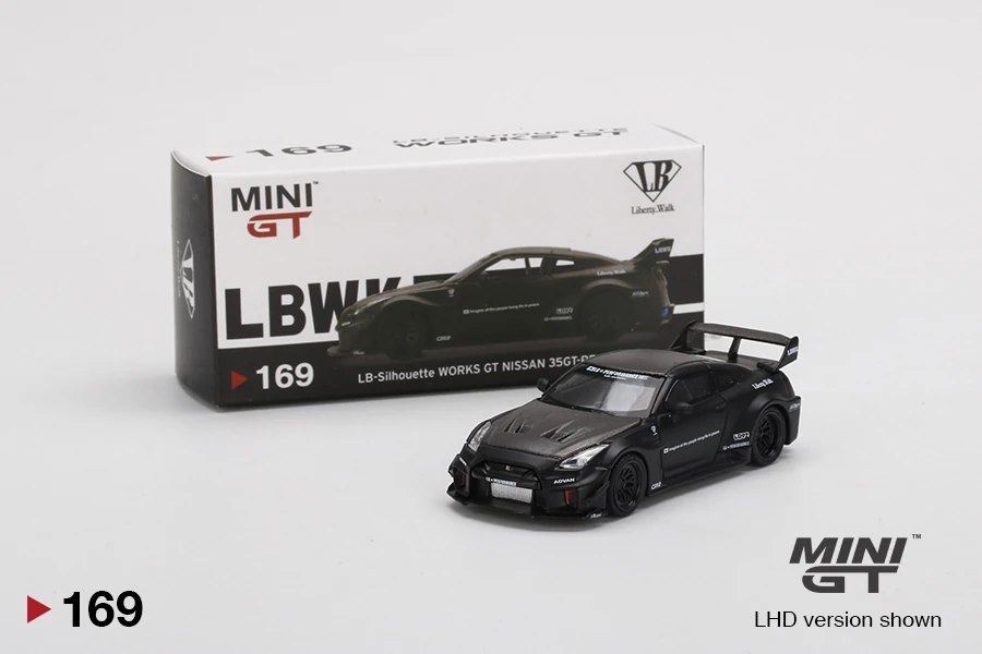 Hot Wheels LB-Silhouette WORKS GT NISSAN 35GT-RR Ver.1 Matte Black