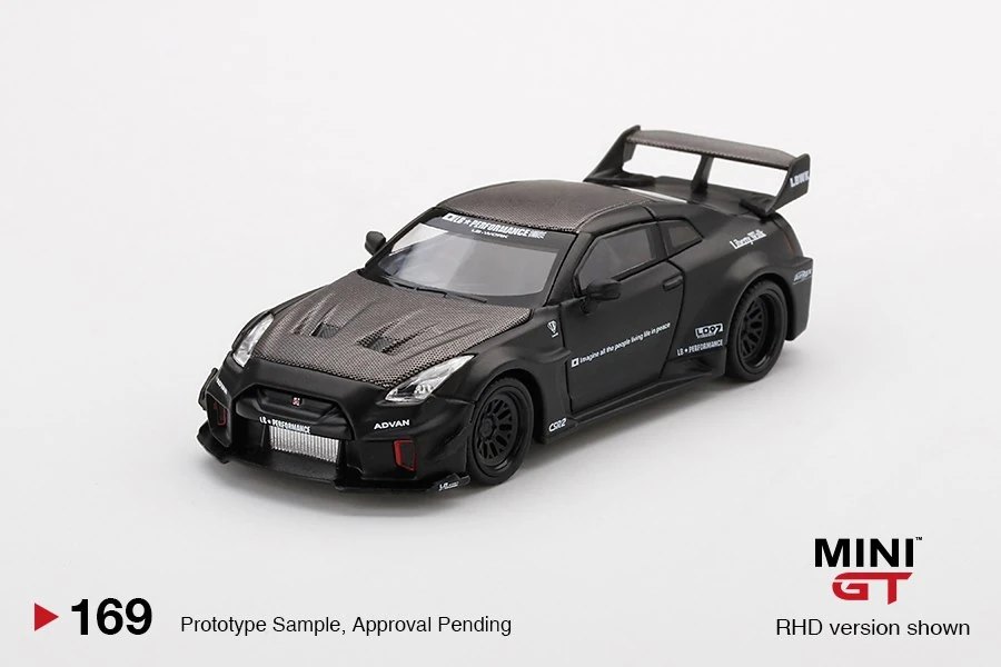 2020 LB-Silhouette WORKS GT NISSAN 35GT-RR Ver.1 Matte Black Black: Image 3