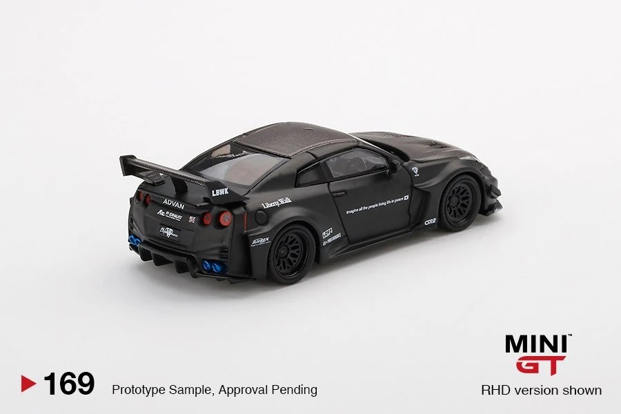 2020 LB-Silhouette WORKS GT NISSAN 35GT-RR Ver.1 Matte Black Black: Image 4