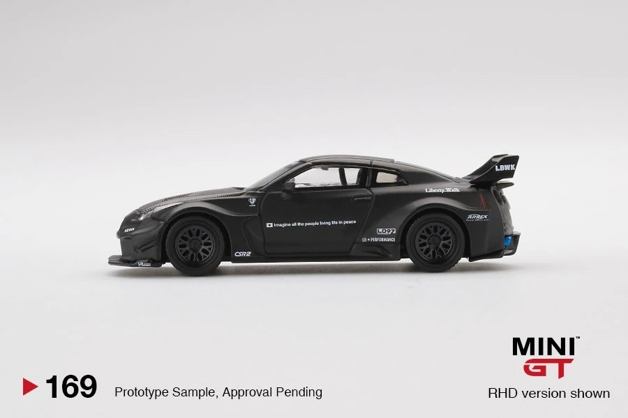 2020 LB-Silhouette WORKS GT NISSAN 35GT-RR Ver.1 Matte Black Black: Image 2