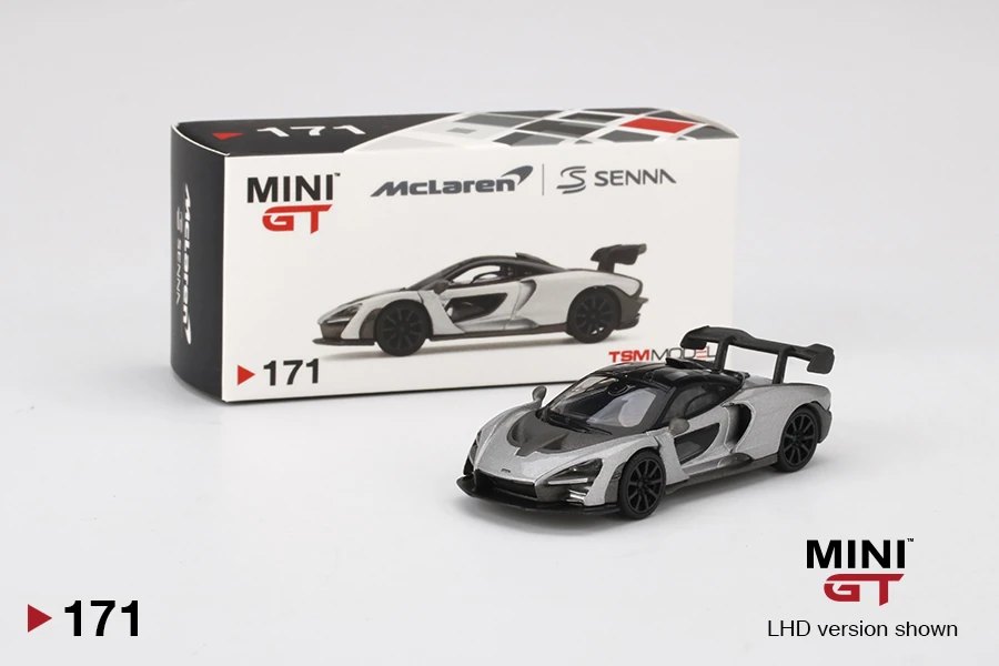 Hot Wheels McLaren Senna Silver