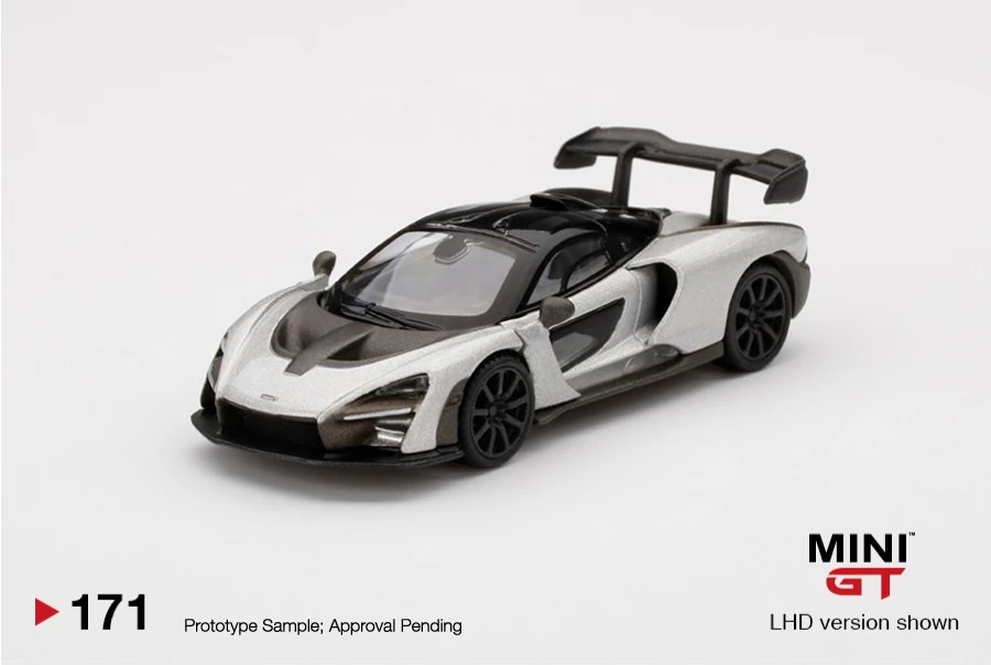 2020 McLaren Senna Silver Silver: Image 3