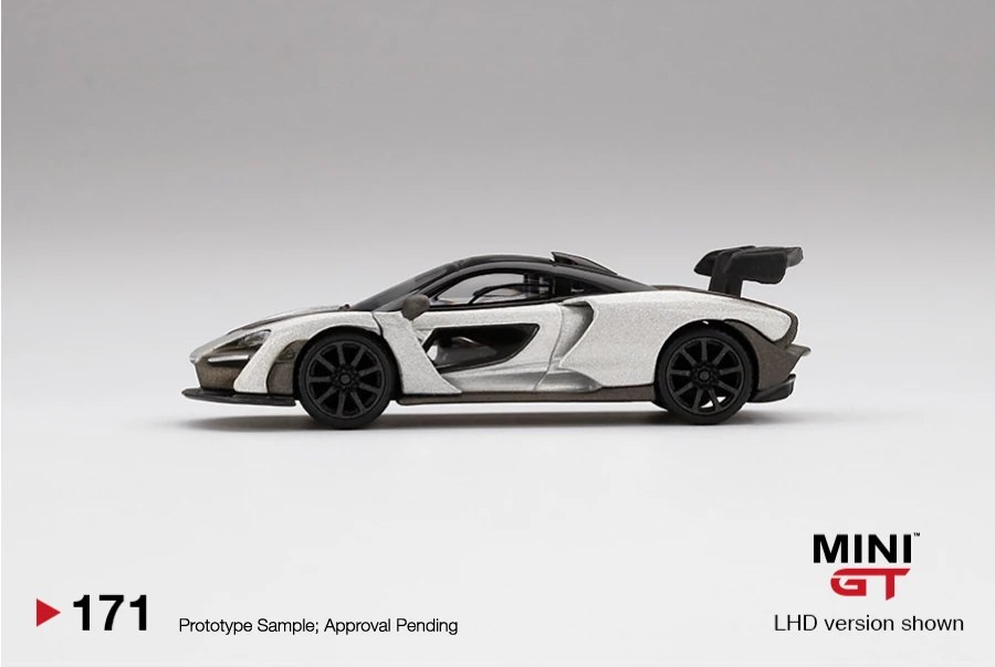 2020 McLaren Senna Silver Silver: Image 2
