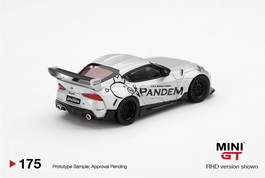 2020 Pandem Toyota GR Supra V1.0 Silver Silver: Image 4