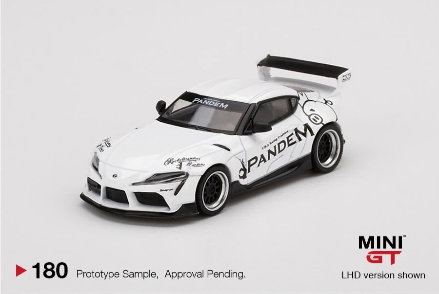 2020 Pandem Toyota GR Supra V1.0 White White: Image 3