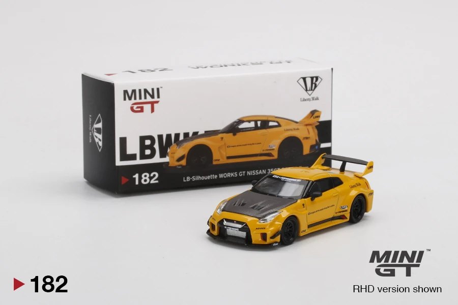 Hot Wheels LB-Silhouette WORKS GT Nissan 35GT-RR Version 1 Yellow