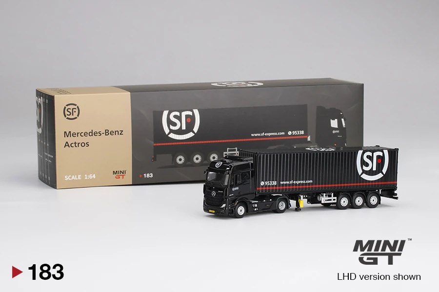 Hot Wheels Mercedes-Benz Actros Container Lorry - SF Express China Edition