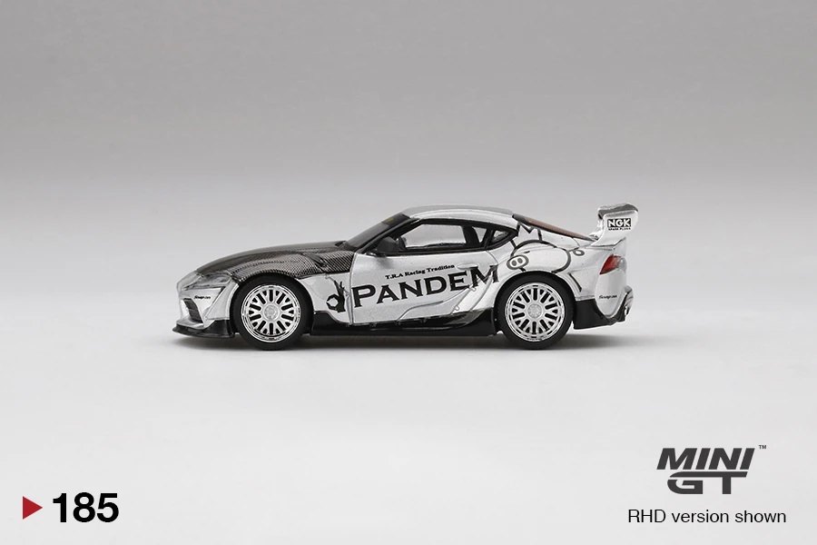 2021 Pandem Toyota GR Supra V1.0 Silver Silver: Image 2