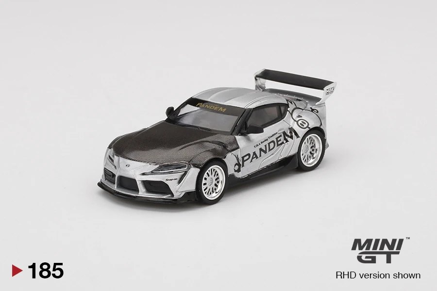 2021 Pandem Toyota GR Supra V1.0 Silver Silver: Image 3