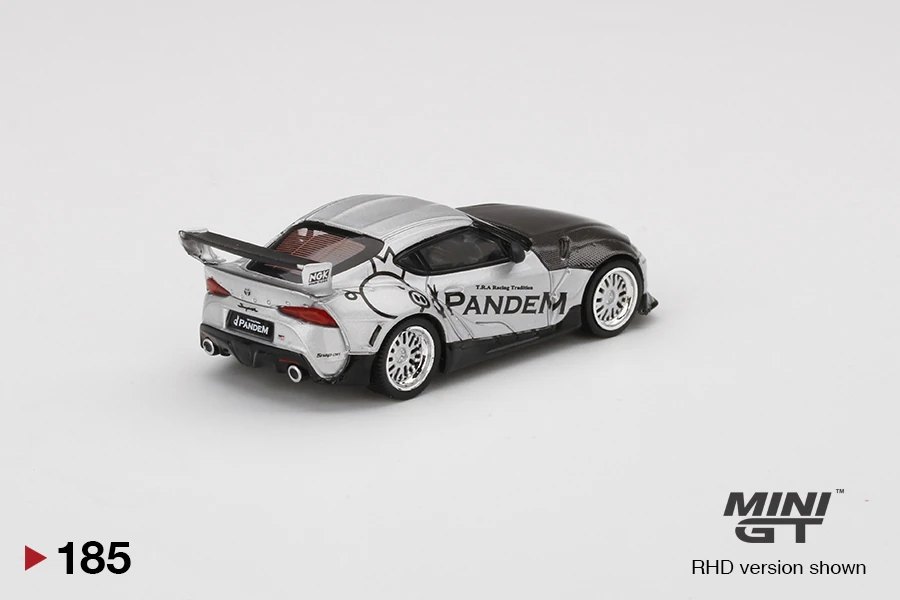 2021 Pandem Toyota GR Supra V1.0 Silver Silver: Image 4