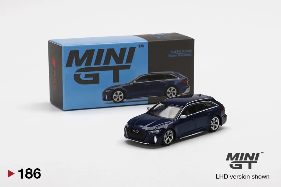 Hot Wheels Audi RS6 Avant Navarra Blue Metallic