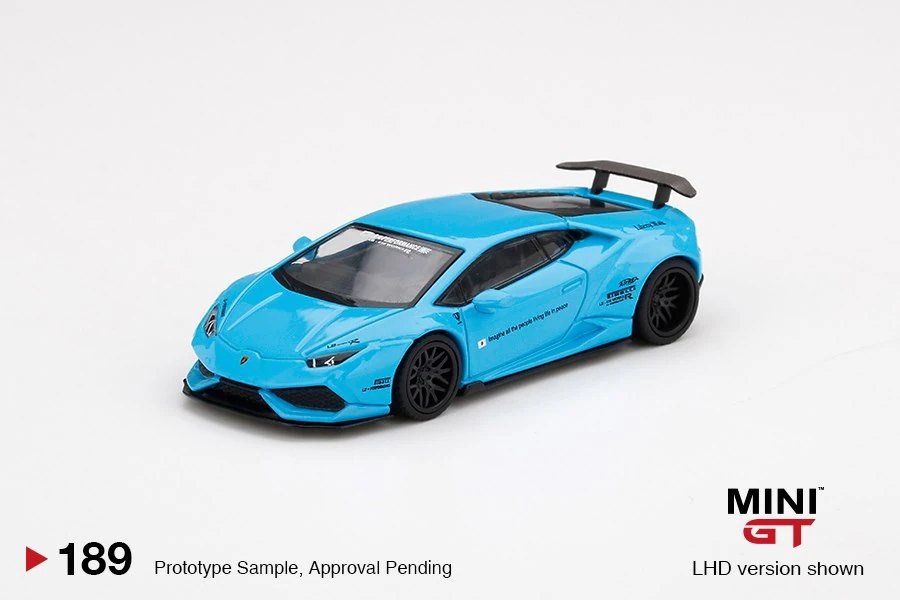 2020 LB★WORKS Lamborghini Huracán ver. 1 Light Blue Blue: Image 3