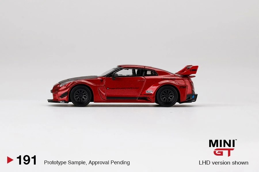 2021 LB-Silhouette WORKS GT NISSAN 35GT-RR Ver.1 Lava Red Red: Image 2