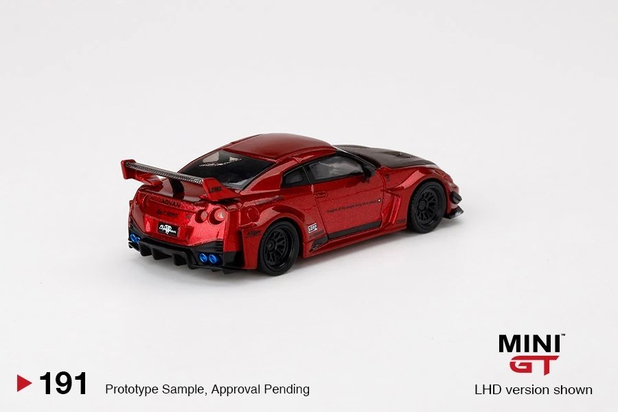 2021 LB-Silhouette WORKS GT NISSAN 35GT-RR Ver.1 Lava Red Red: Image 4