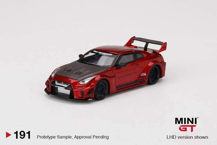 2021 LB-Silhouette WORKS GT NISSAN 35GT-RR Ver.1 Lava Red Red: Image 3