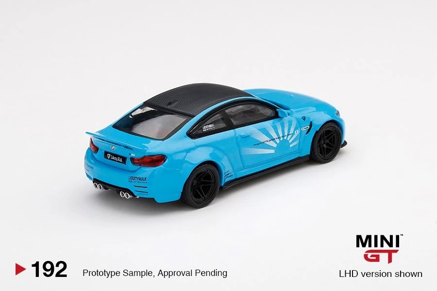 2020 LB★WORKS BMW M4 Baby Blue Blue: Image 4