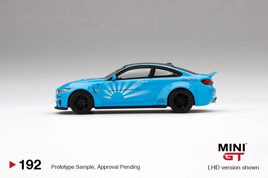 2020 LB★WORKS BMW M4 Baby Blue Blue: Image 2