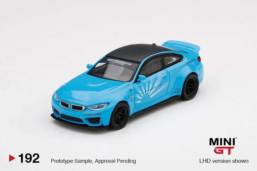 2020 LB★WORKS BMW M4 Baby Blue Blue: Image 3