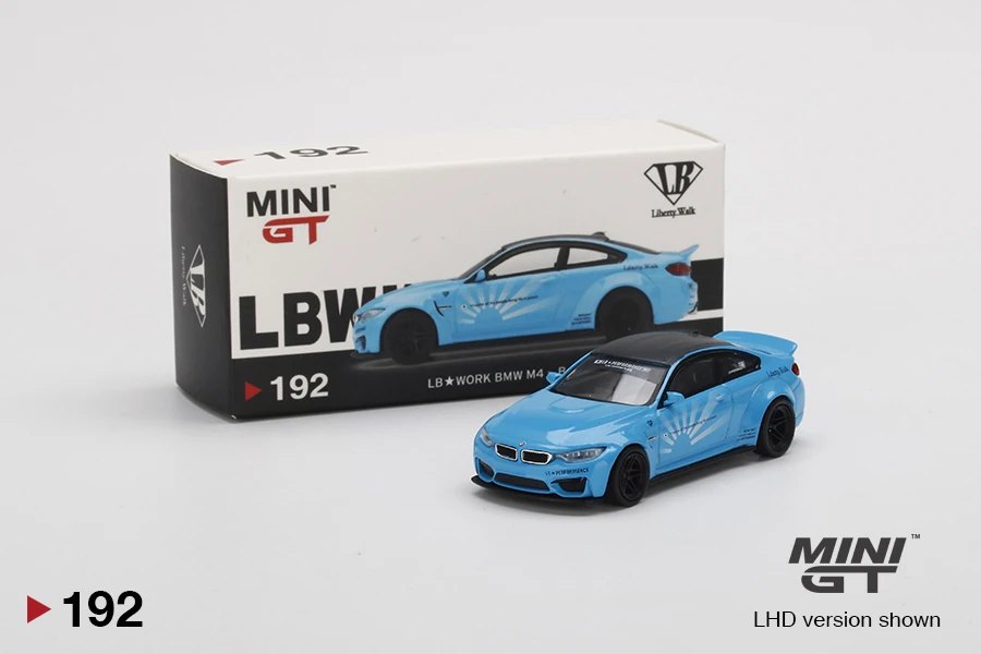 Hot Wheels LB★WORKS BMW M4 Baby Blue