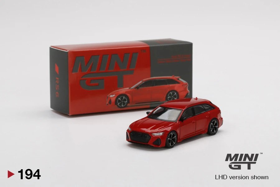 Hot Wheels Audi RS6 Avant Carbon Black Edition Tango Red