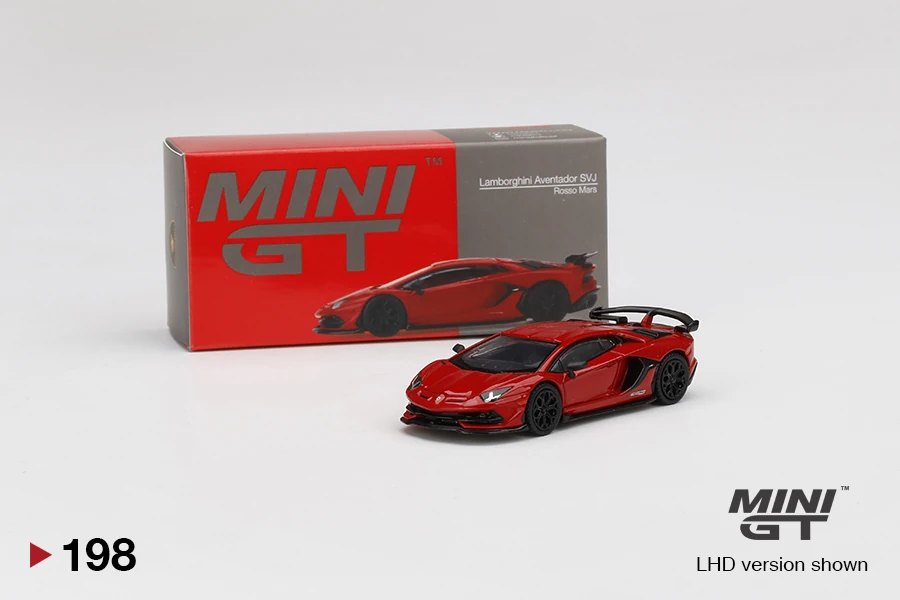 Hot Wheels Lamborghini Aventador SVJ Rosso Mars