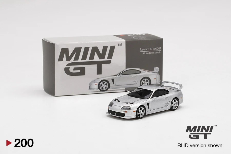 Hot Wheels Toyota TRD 3000GT Alpine Silver Metallic