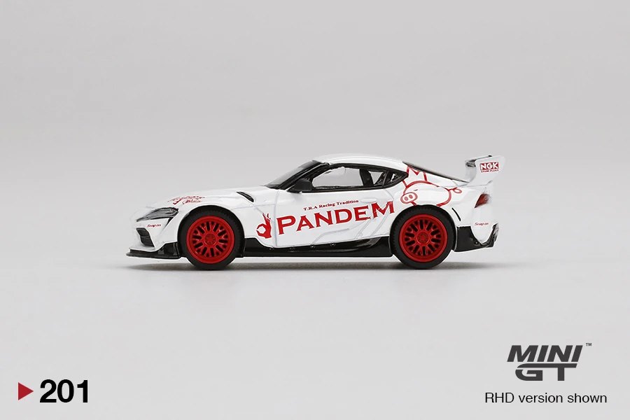 2020 Pandem Toyota GR Supra V1.0 White White: Image 2