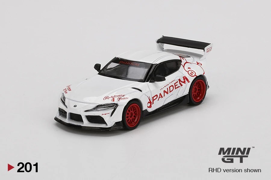 2020 Pandem Toyota GR Supra V1.0 White White: Image 3