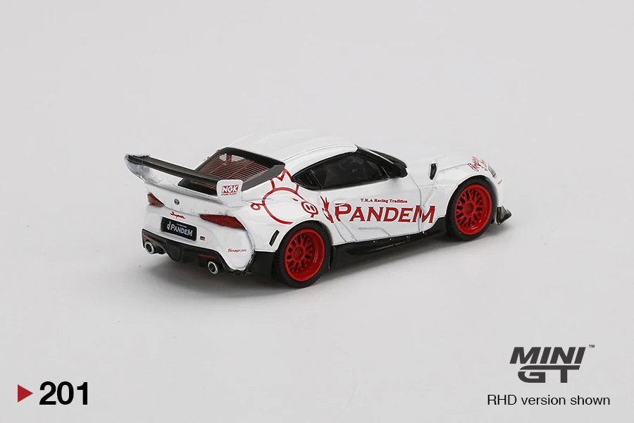2020 Pandem Toyota GR Supra V1.0 White White: Image 4