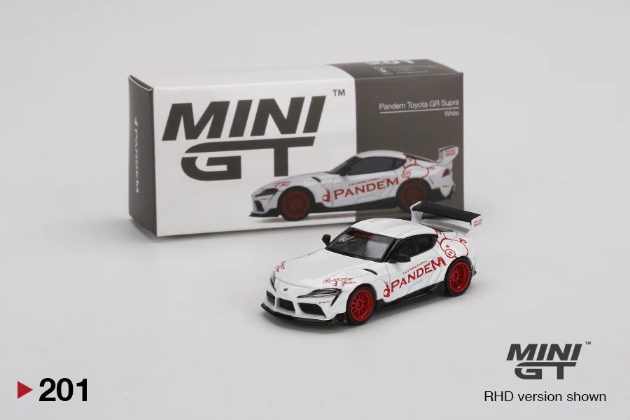 Hot Wheels Pandem Toyota GR Supra V1.0 White