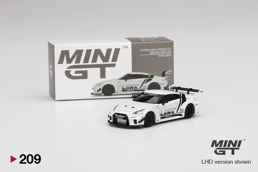 Hot Wheels LB-Silhouette WORKS GT NISSAN 35GT-RR Ver.2 White LBWK