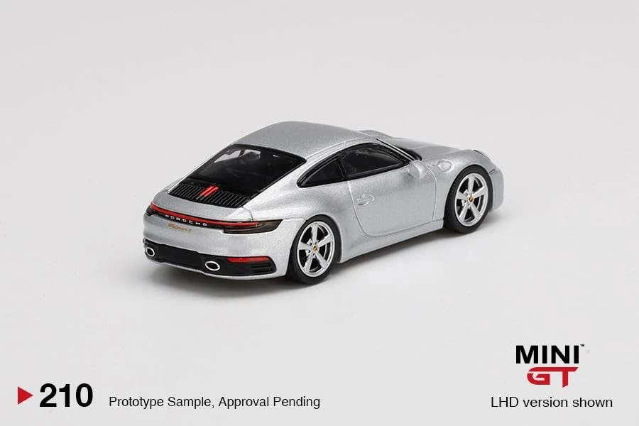 2021 Porsche 911 (992) Carrera S GT Silver Metallic Silver: Image 4