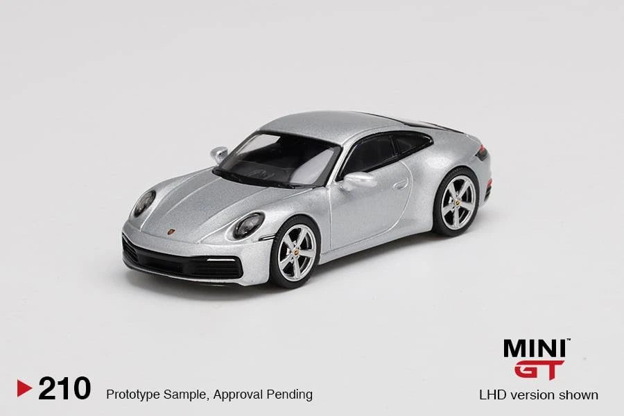 2021 Porsche 911 (992) Carrera S GT Silver Metallic Silver: Image 3
