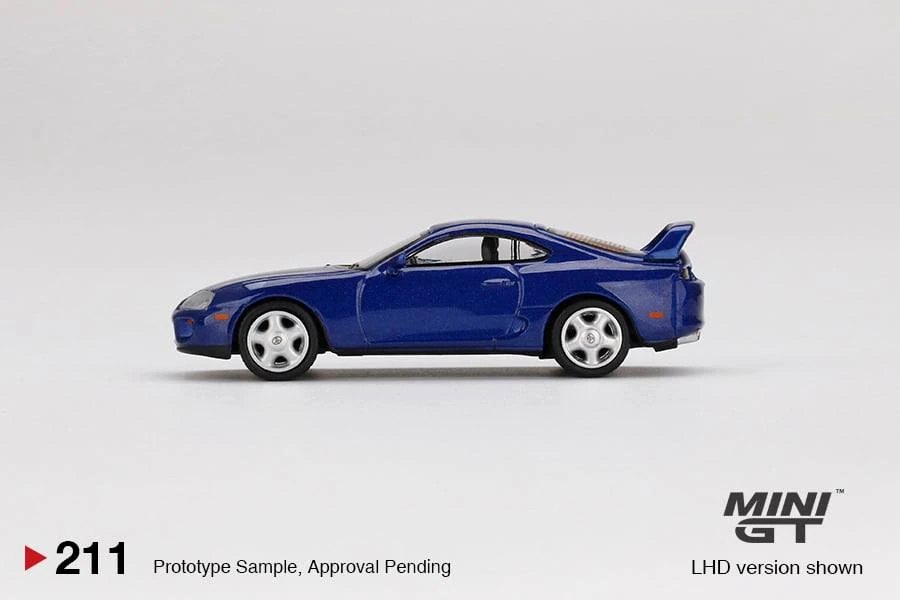 2021 Toyota Supra Blue Pearl Metallic Blue: Image 2