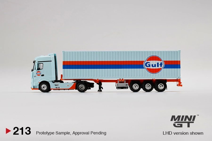 2021 Mercedes-Benz Actros w/ 40ft Container "Gulf": Image 2