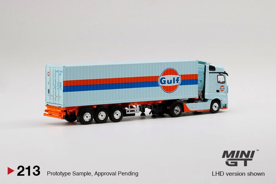 2021 Mercedes-Benz Actros w/ 40ft Container "Gulf": Image 4