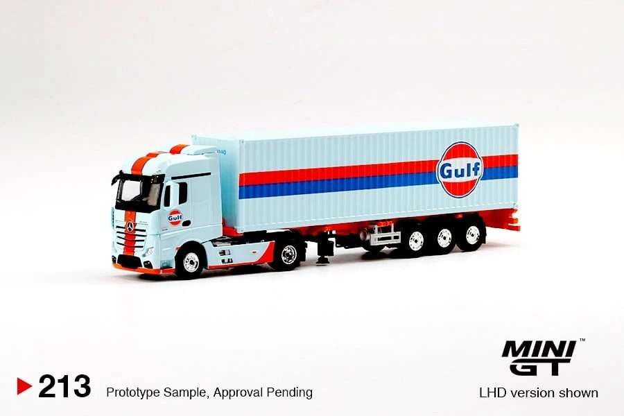 2021 Mercedes-Benz Actros w/ 40ft Container "Gulf": Image 3