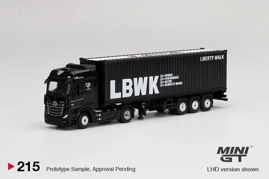 2021 Mercedes-Benz Actros with 40 Ft Container "LBWK": Image 3