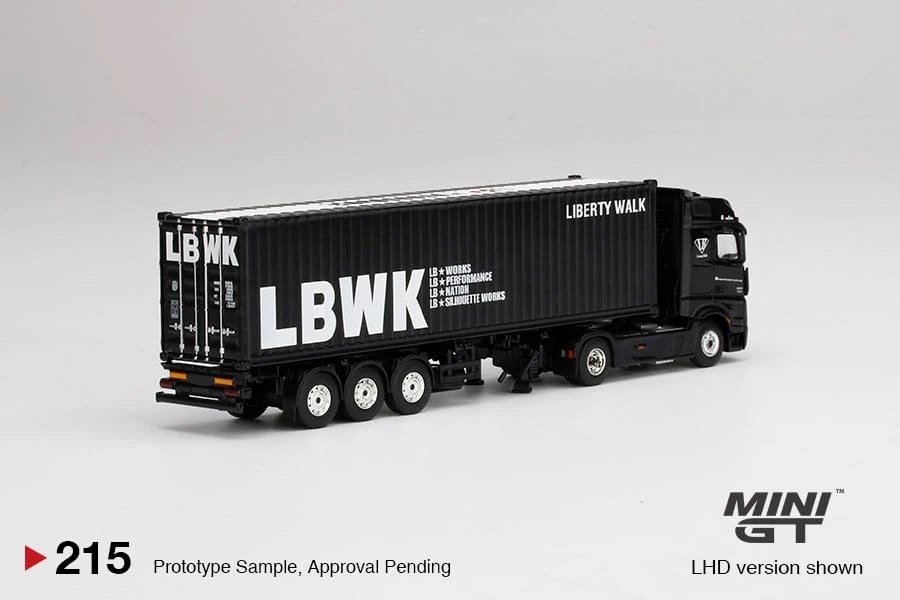 2021 Mercedes-Benz Actros with 40 Ft Container "LBWK": Image 4