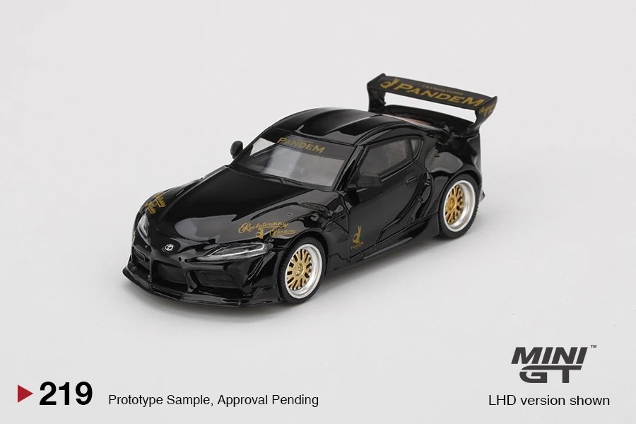 2021 Pandem Toyota GR Supra V1.0 Black Black: Image 3