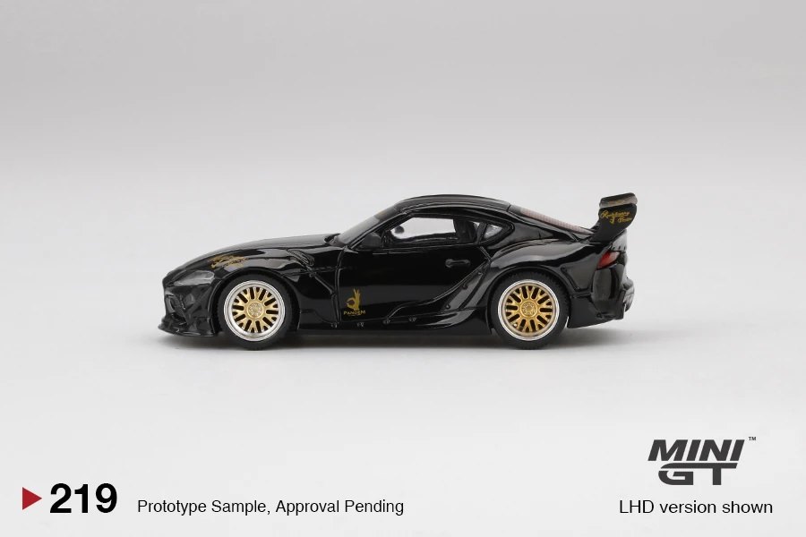 2021 Pandem Toyota GR Supra V1.0 Black Black: Image 2