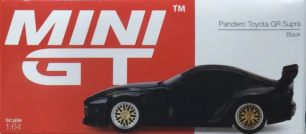 2021 Pandem Toyota GR Supra V1.0 Black Black: Image 5